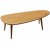 Ser Couchtisch 115 x 50 cm - Teak