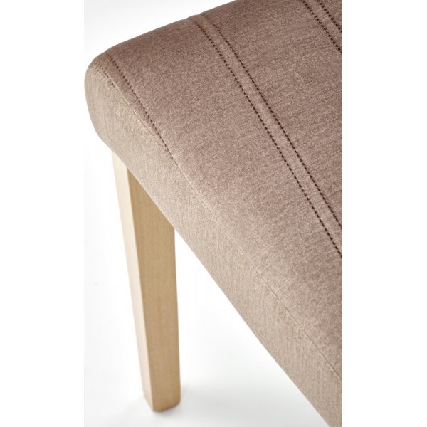 Heather Esszimmerstuhl - Beiger Samt/Buche