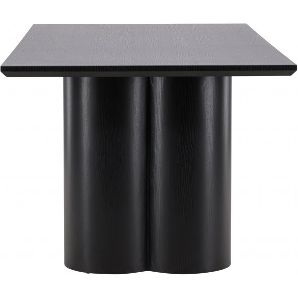 Olivia Esstisch 210X100 cm schwarz gebeizt