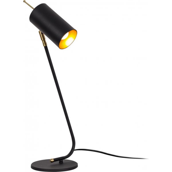 Sivani Tischlampe 3 - Schwarz/Gold