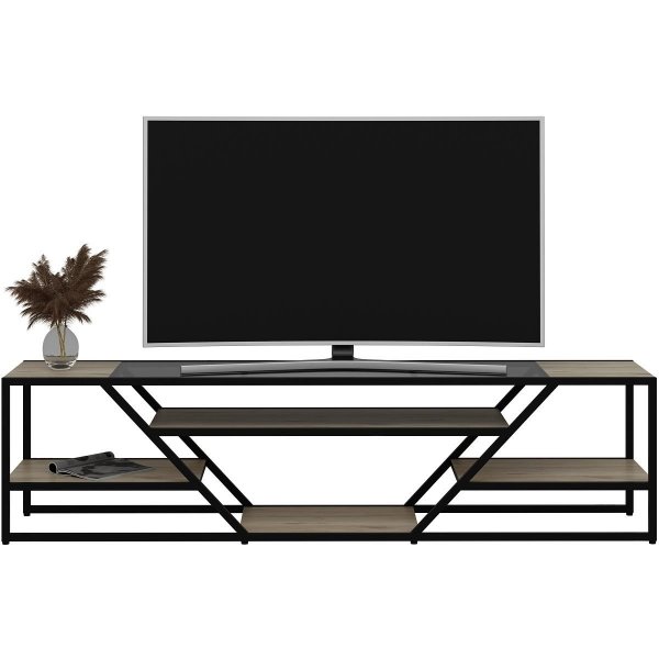 Lora TV-Stnder - Schwarz