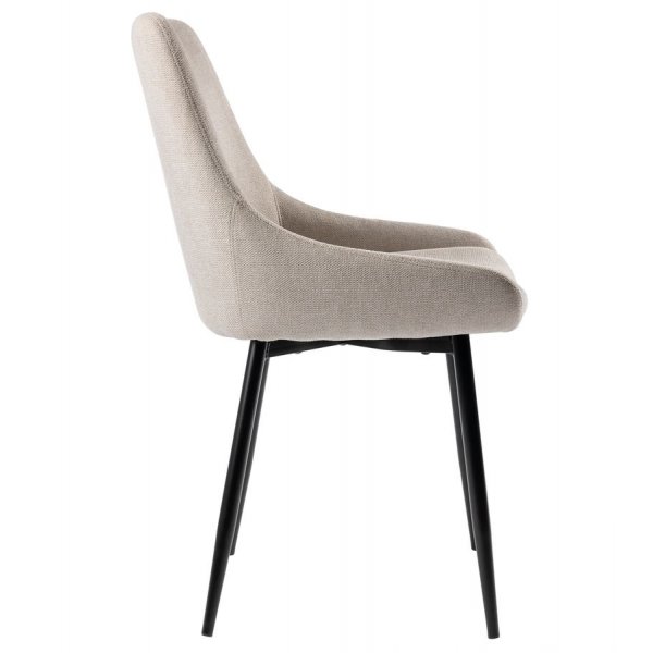 Gepaarter Esszimmerstuhl - Hellbeige Gepaarter Esszimmerstuhl - Hellbeige