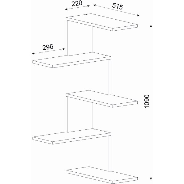 Caniko Wandregal - Travertin
