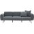 Flanko 3-Sitzer-Sofa Anthrazit