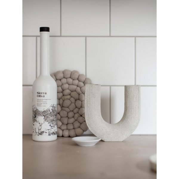 Nisha Topfmatte Ø20 cm - Offwhite Nisha Topfmatte Ø20 cm - Offwhite