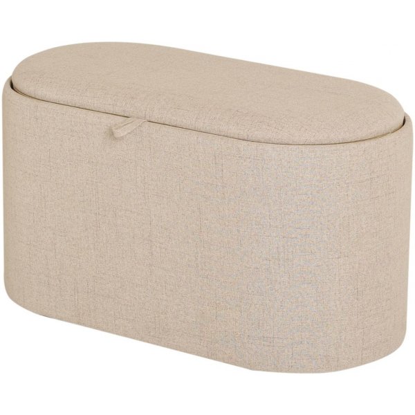 Maiko Hocker oval - Beige Maiko Hocker oval - Beige