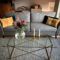 Kundenbild Cross Couchtisch - Messing