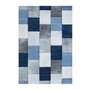 Maschinengewebter Teppich Serena - Blau