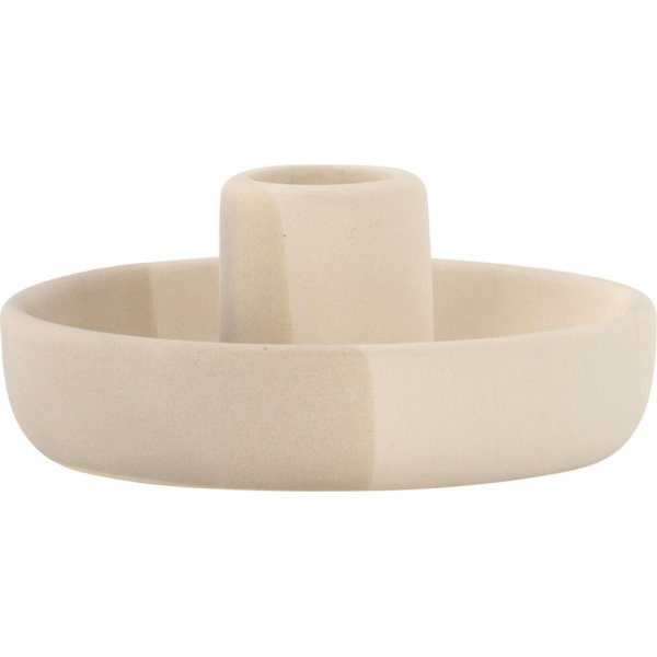 Otis Kerzenhalter - Beige/Grau