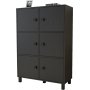 Vilamo Schrank 48 - Schwarz