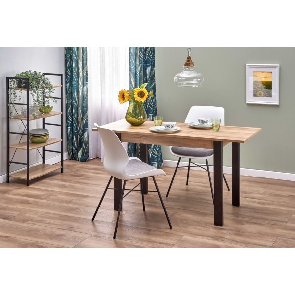 Dulce Esstisch 100-138 cm - Schwarz Dulce Esstisch 100-138 cm - Schwarz