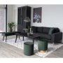 Lido 3-Sitzer-Sofa - Dunkelgrau