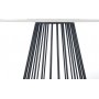 Runder Esstisch Broadway 110 cm aus weiem Marmorfurnier