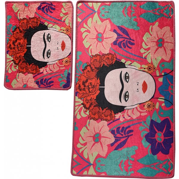 Badvorleger Frida - Pink Badvorleger Frida - Pink