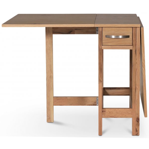 Klapptisch 30/90/150 x 80 cm - Eichenfurnier + Möbelreinigung Klapptisch 30/90/150 x 80 cm - Eichenfurnier + Möbelreinigung