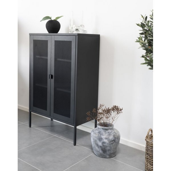 Dekorative Vase aus Santo Terrakotta - Hellgrau