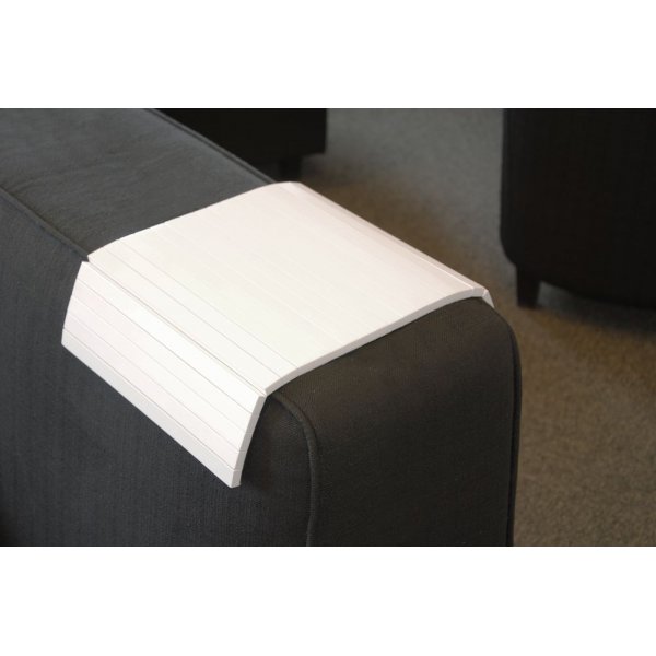 Hayden Tablett Sofa Armlehne - Wei