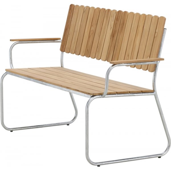 Holmsund Bank - Natur/Silber