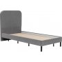 Lody Einzelbett 90 x 200 cm - Grau