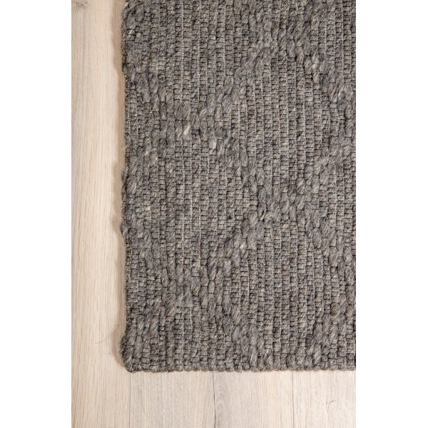 Wollteppich Cirrus - Grau Wollteppich Cirrus - Grau