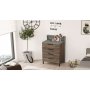 Home Kommode - Braun/Grau
