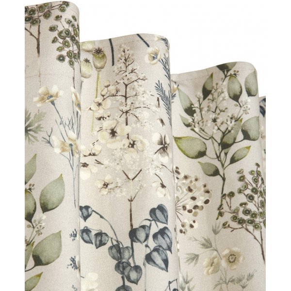 Holzvorhang 2er-Pack 2 x 135 x 280 cm - Sand