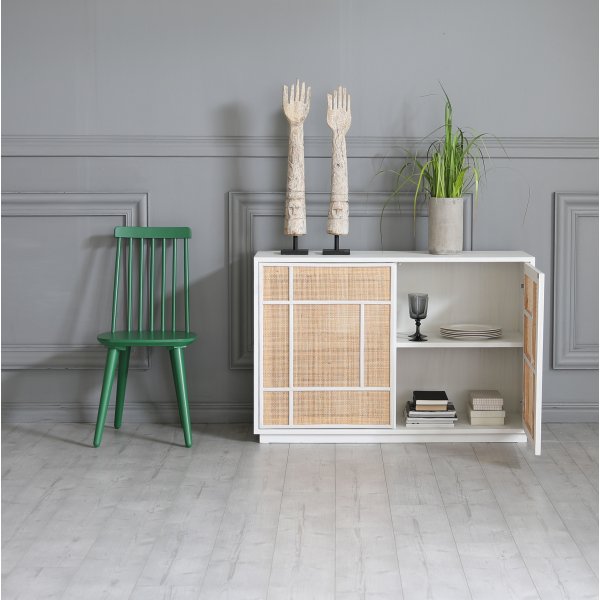 Gr�ner Steckstuhl RAL6001 + M�belreinigung