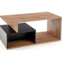 Arely Couchtisch 110x 55 cm - Wotan Eiche/schwarz