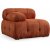 Petite 3-Sitzer-Sofa - Orange