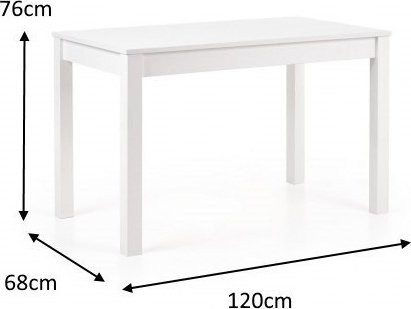 Bodviken Esstisch 120 cm - Weiß/Eiche Bodviken Esstisch 120 cm - Weiß/Eiche