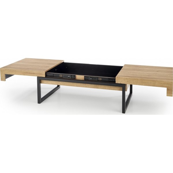 Ready Couchtisch 110 x 60 cm - Eiche/schwarz