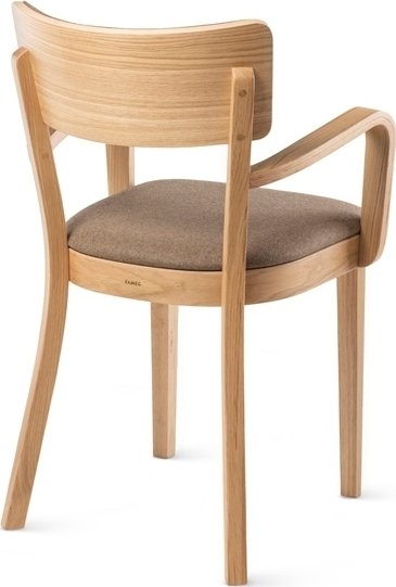 Stuhl mit festem Rahmen - Optionale Farbe des Rahmens und der Polsterung Stuhl mit festem Rahmen - Optionale Farbe des Rahmens und der Polsterung