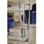 Servierwagen Cross - Chrom