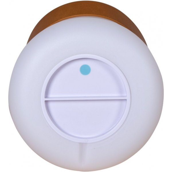 Bristol-Lampe - Weiß/Braun Bristol-Lampe - Weiß/Braun