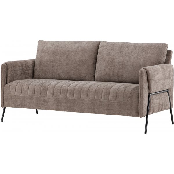 Indigofarbenes 2-Sitzer-Sofa - Beige Indigofarbenes 2-Sitzer-Sofa - Beige