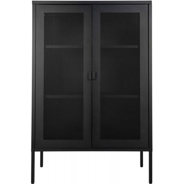 Melbourne Vitrine - Schwarz Melbourne Vitrine - Schwarz