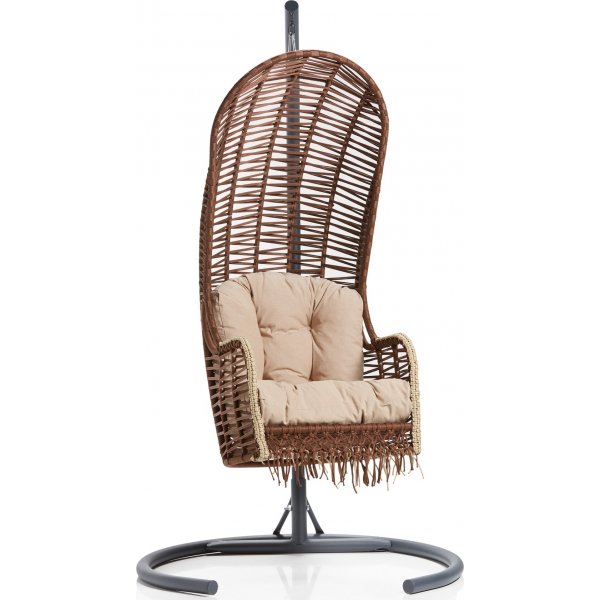 Flamingo Hngesessel - Braun/Anthrazit