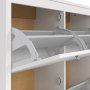 Schuhschrank Madrid - Wei