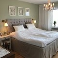 Kundenbild Gleiches Kopfteil (Wandbehang) 180x70 cm - Beige (Stoff)