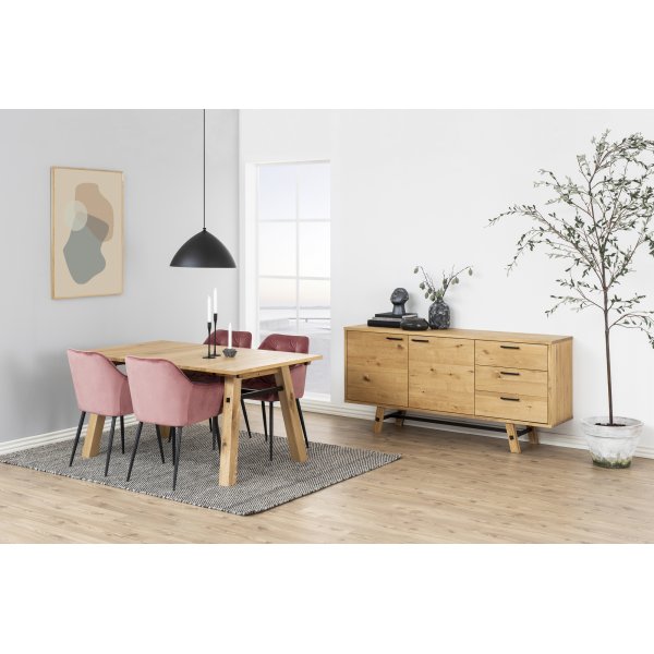 Brooke Sessel - Rosa/Schwarz