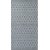 Flachgewebter Teppich Casey Grau/Wei - 80x240 cm