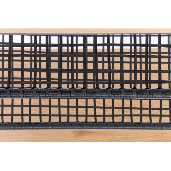 B�cherregal Wadi - Eiche/schwarz