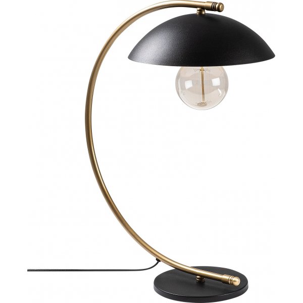 Silvan Tischlampe - Schwarz/Gold