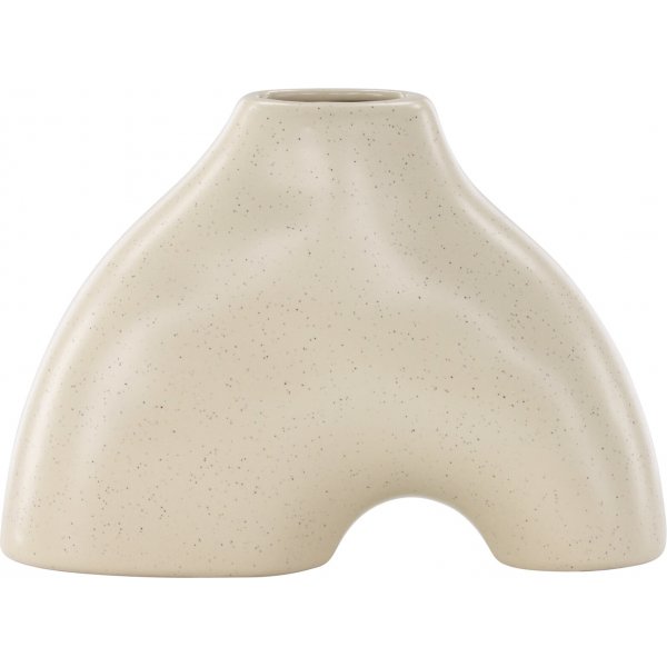 Kento Kerzenhalter - Beige/Schwarz Kento Kerzenhalter - Beige/Schwarz