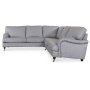 Howard Deluxe Ecksofa - Grau + Fleckentferner fr Mbel