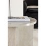 Ålesund Beistelltisch Ø50 cm - Beige