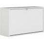 Schuhschrank mit 1 Fach - Wei