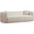 Rega 3-Sitzer-Sofa - Creme