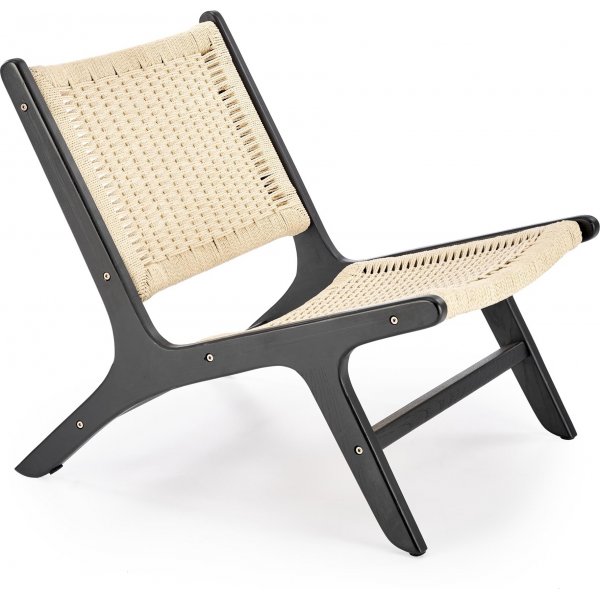 Foden Sessel - Beige/Schwarz