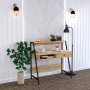 Quiztisch 100x50 cm - Eiche